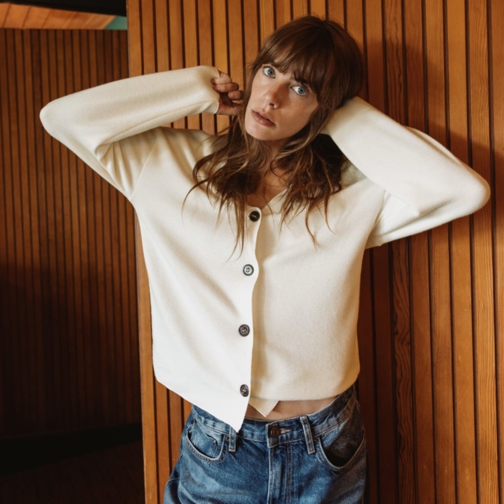 NWT! Women’s Cream Cardigan by Zara